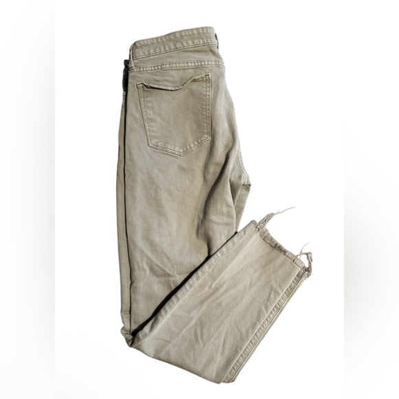 Lucky Brand Tan Frayed Hem Jeans - Picture 1 of 6